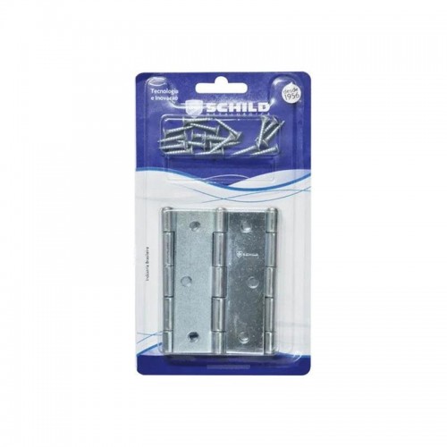 Dobradiça galvanizada 2.1/2 com 3 pçs. Dobradiça galvanizada 2.1/2 com 3 pçs.