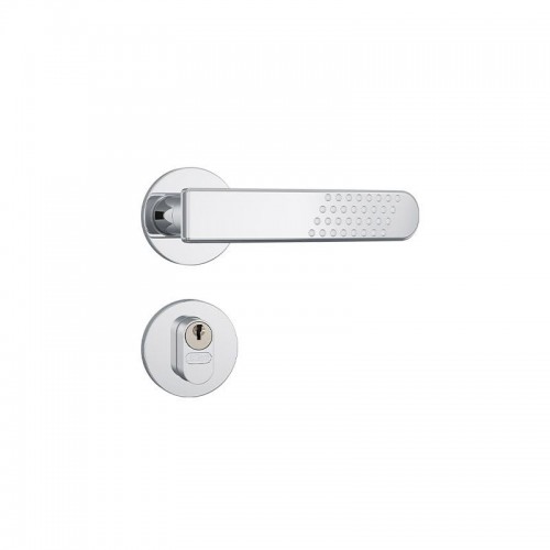 FECHADURA STAM 803/21 ROSETA REDONDA EXTERNA