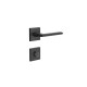 Fechadura 3F 740B127PF banheiro roseta quadrada preto fosco. Fechadura 3F 740B127PF banheiro roseta quadrada preto fosco.