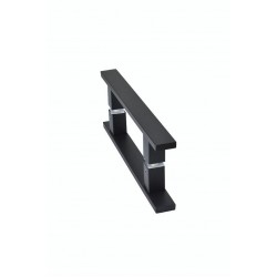 Puxador Inox Barra Chata Preto fosco 30cm