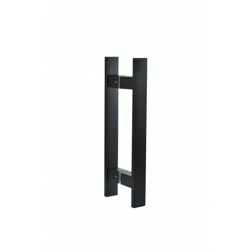 Puxador Inox Barra Chata Preto fosco 30cm
