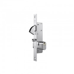 Fechadura stam 901 porta de correr inox.