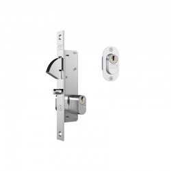 Fechadura stam 901 porta de correr inox.