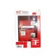 Fechadura 3F 740T117KIT3CR Kit Tetra Roseta Quadrada Fechadura 3F 740T117KIT3CR Kit Tetra Roseta Quadrada