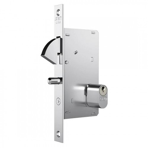 Fechadura 950 inox roseta quadrada Fechadura 950 inox roseta quadrada
