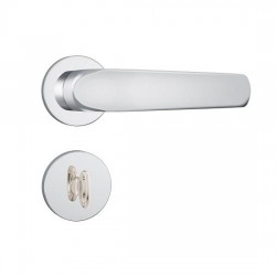 FECHADURA 823/09 ROSETA REDONDA INOX