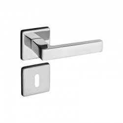 Fechadura para banheiro pado 409-40 roseta quadrada.