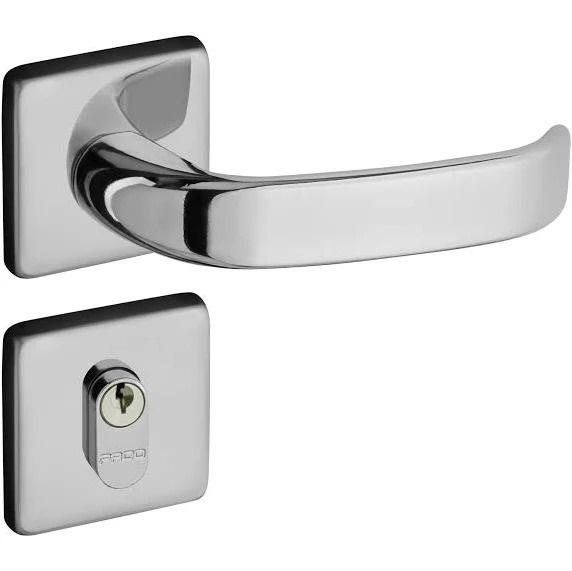 Fechadura pado externa roseta quadrada 413-40CE CCZ-55 CR
